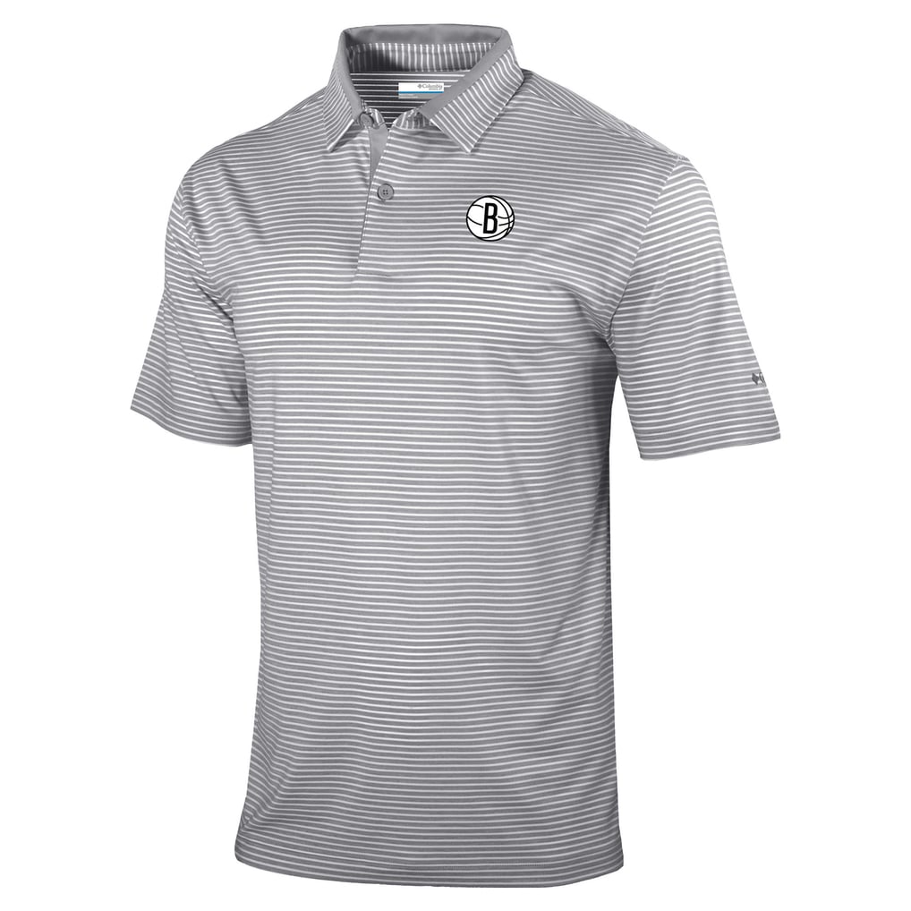  Brooklyn Nets Columbia Golden Hills Polo - Gray